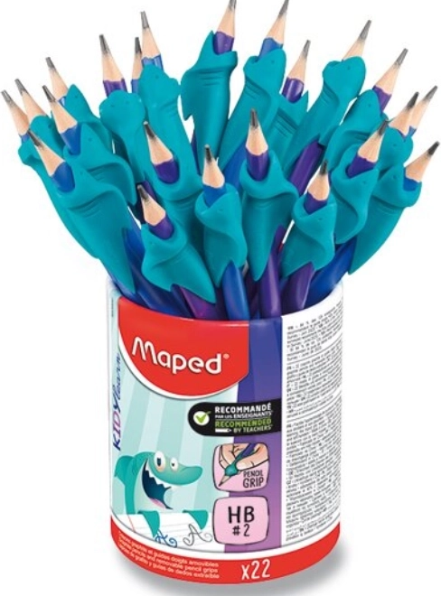 Grafitowy ołówek dla dzieci z nakładką Maped Kidy Learn