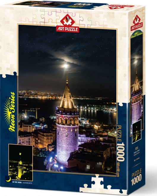 Świecąca układanka Galata Wieża 1000 elementów