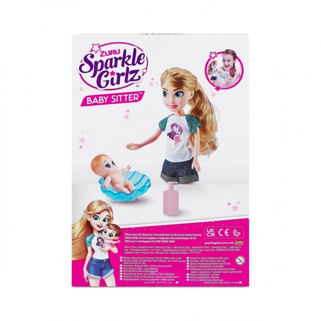 Zuru Sparkle Girlz opiekunka do dziecka lalka