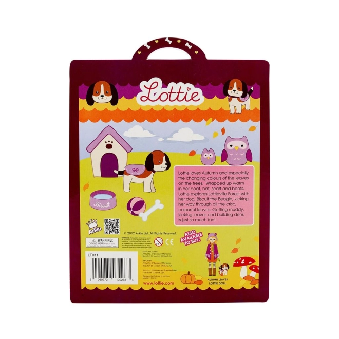 Idealny dodatek do lalki Lottie Autumn Leaves