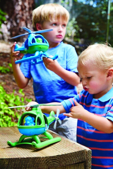 Zielony Helikopter Green Toys
