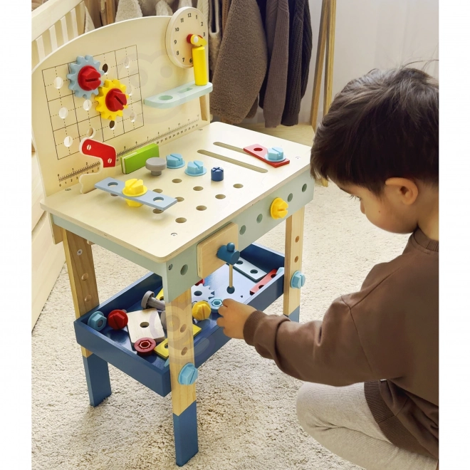 Drewniany stół roboczy Tooky Toy