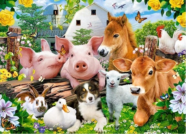 Puzzle Farma Przyjaciół