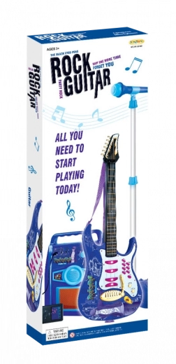 gitara dla dzieci z głośnikiem i mikrofonem