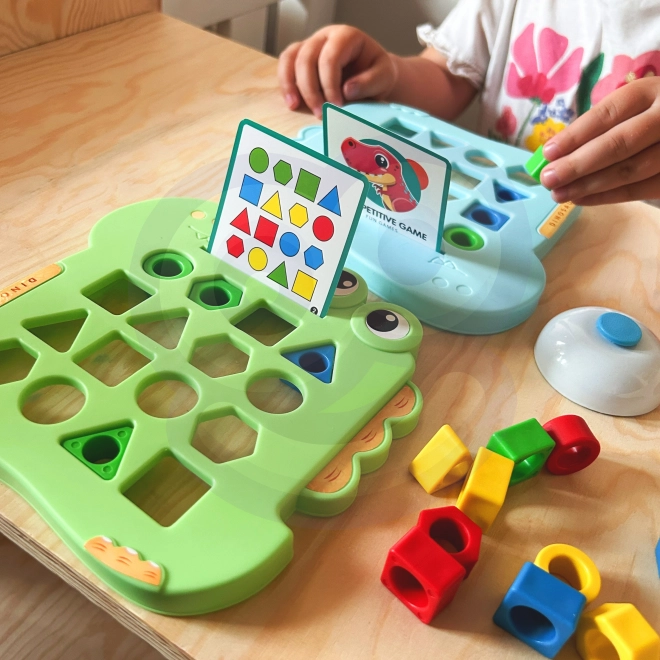 Woopie Montessori układanka dinozaur - Gra zręcznościowa