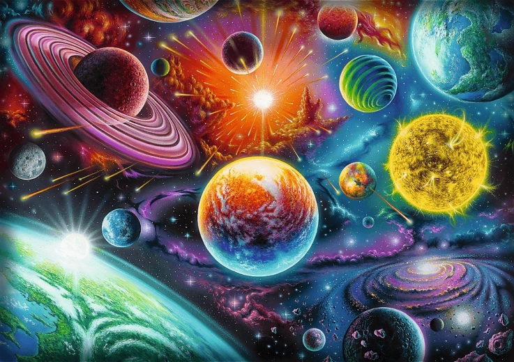 Puzzle 1000 elementów – kosmiczna przygoda TREFL DreamScapes