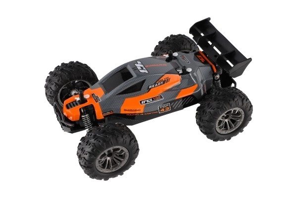 Auto RC Buggy szybkościowe 2,4GHz plastikowe 25cm na baterie w pudełku 31x14x18cm – Pomarańczowe