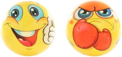 Piłka z emotikonami 23 cm