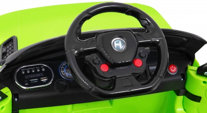 Elektryczne autko Land Rapid Racer zielone