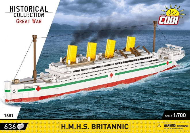 Model statku H.M.H.S. Britannic 1:700