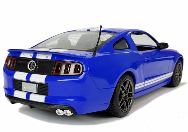 Zdalne sterowany samochód Ford Shelby GT500 Rastar w skali 1:14 niebieski