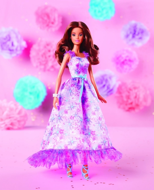Lalka Barbie z podpisem życzeń urodzinowych