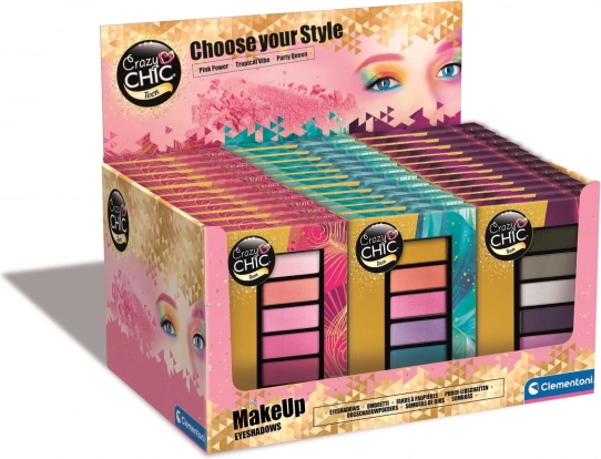 Paletka cieni do powiek CRAZY CHIC dla dzieci