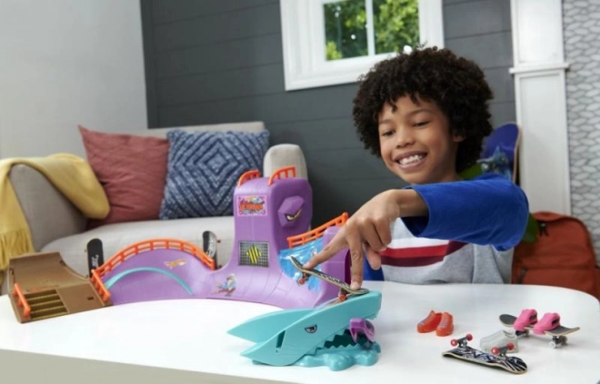 Hot Wheels Skate Octopark z fingerboardem i butami