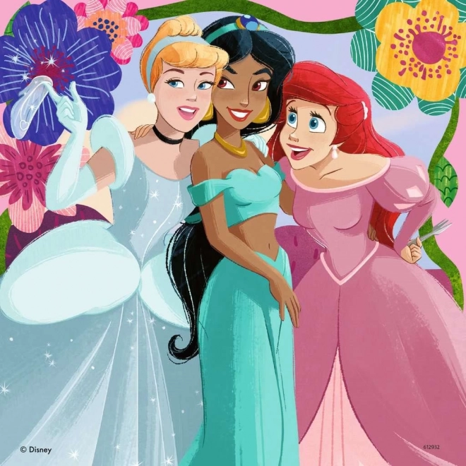 Puzzle Ravensburger Disney: Księżniczki z bajek 3x49 kawałków
