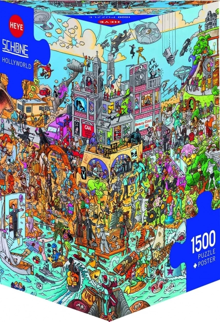Puzzle 1500 elementów Hollyworld