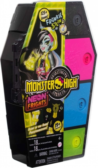 Lalka Monster High Skullimate Secrets neon – Twyla – Frankie