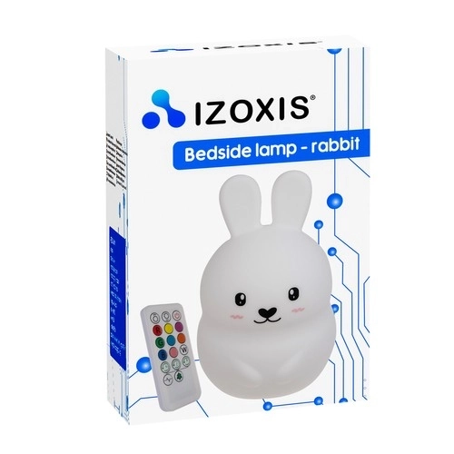RGB lampka nocna z pilotem - królik