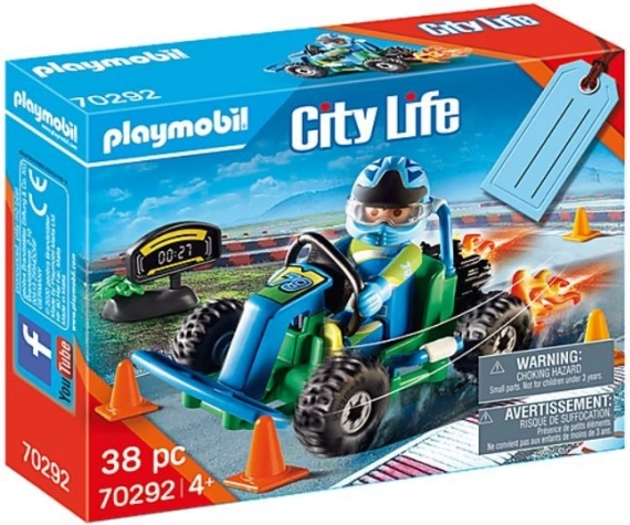 Zestaw podarunkowy City Life Wyścig Go-Kart