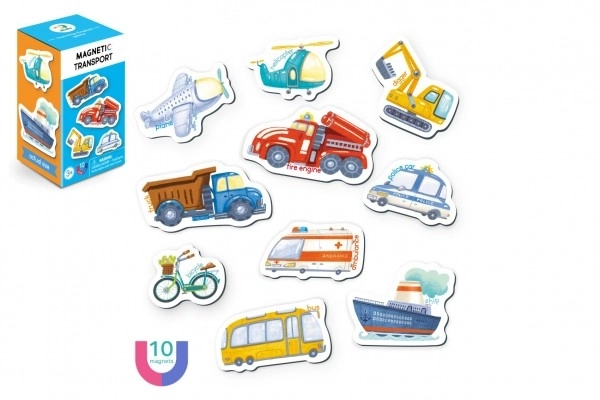 Magnetyczna gra Transport dla dzieci