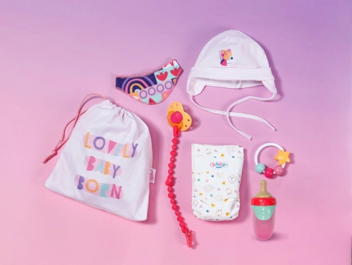 Baby Born zestaw dla noworodka – akcesoria do lalki 43 cm