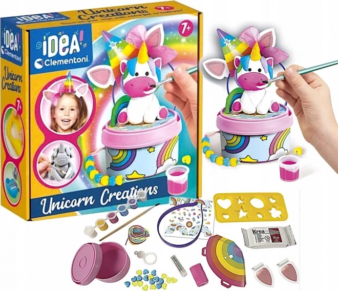 Clementoni Idea kreatywny zestaw z jednorożcem