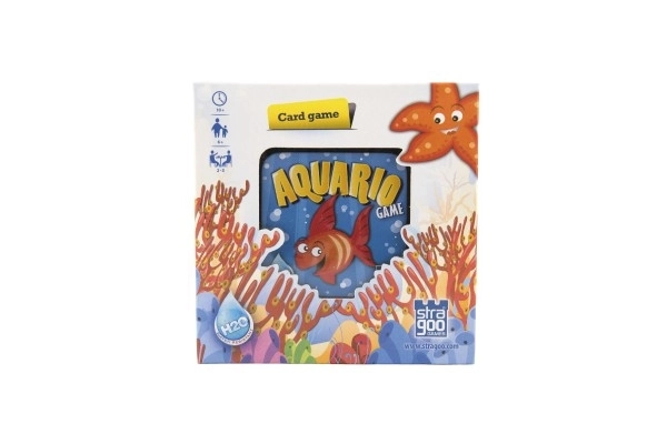 Aquario gra towarzyska w metalowym pudełku 13x13x7,5cm