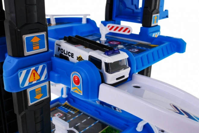 Mega wielopoziomowy parking + mata