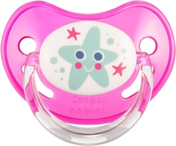 Canpol babies Smoczek silikonowy anatomiczny LOVE&SEA 0-6 m 1 szt.