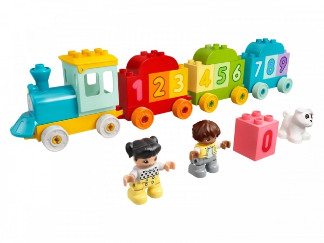 LEGO Duplo 10954 Pociąg z Cyferkami – Uczymy się Liczyć