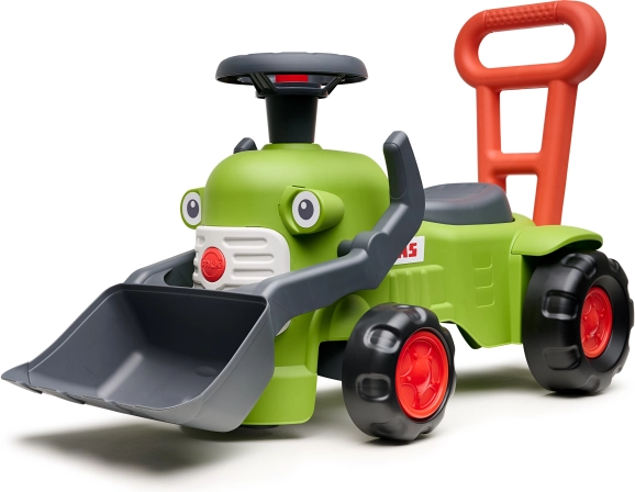 jeździk traktor z ładowaczem i przyczepą Claas od Falk