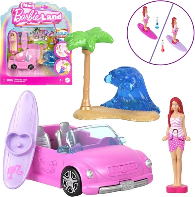 Barbie Mini BarbieLand Plażowy Kabriolet