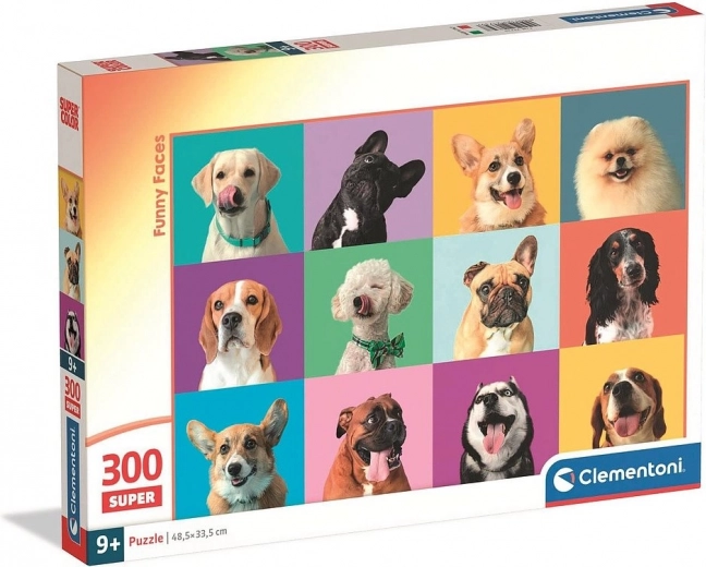 Puzzle Wesołe Twarze