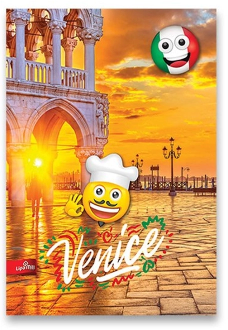 Szkolny zeszyt A4 Emoji
