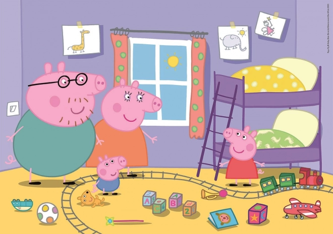 Puzzle Świnka Peppa Maxi 60 elementów od Clementoni
