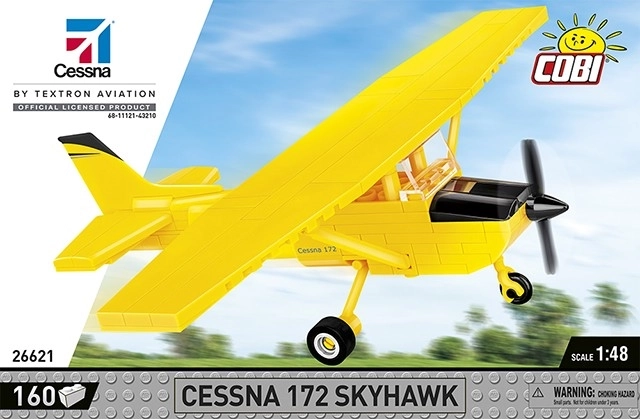 Zestaw konstrukcyjny Cessna 172 Skyhawk żółta