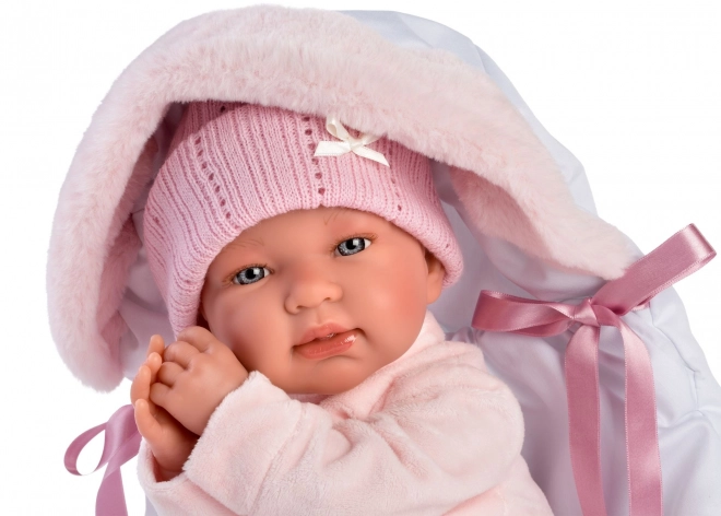 Llorens M844-52 strój dla lalki niemowlaka NEW BORN rozmiar 43-44 cm