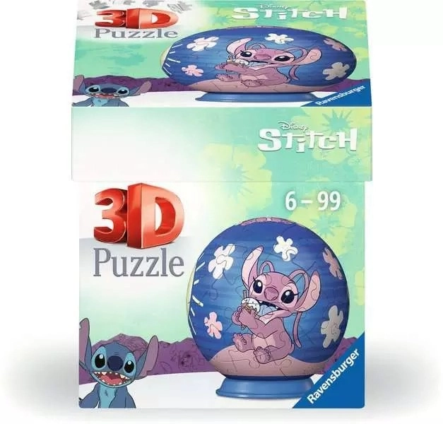 Puzzle 3D Disney Stitch 54 elementów od Ravensburger