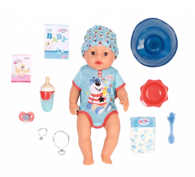 BABY born z magicznym smoczkiem, chłopiec, 43 cm