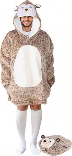 Uroczy kaptur z motywem zwierzątka