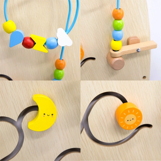 VIGA tablica manipulacyjna ścienna Luk Montessori