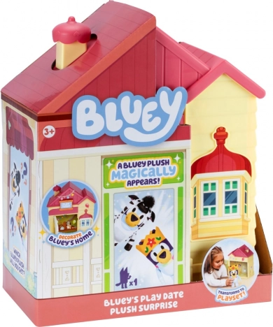Domek niespodzianek z pluszakiem Bluey