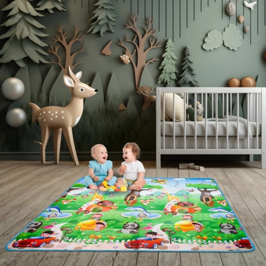 Miękka i bezpieczna powierzchnia do zabawy