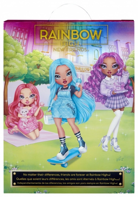 Rainbow High Nowi Przyjaciele - Modna lalka Pinkly Paige Pink