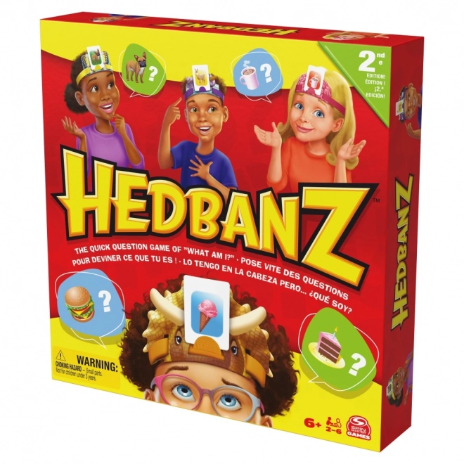 Gra towarzyska Hedbanz - zgadywanie postaci i przedmiotów
