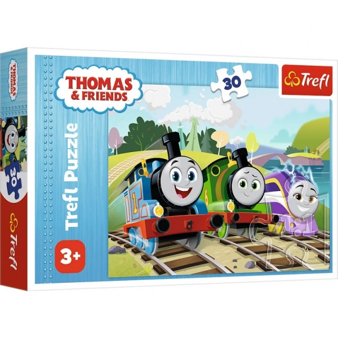 Puzzle 30 kawałków Radosny Tomasz i przyjaciele