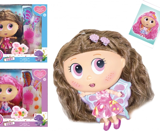 Lalka Fairy z akcesoriami 18 cm