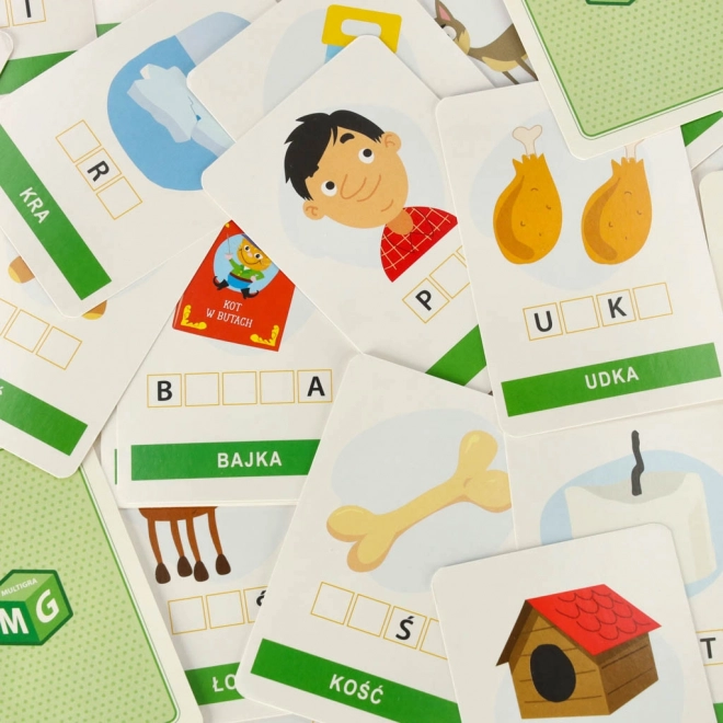 Gra Kostka po kostce - pisanie 4 kostki