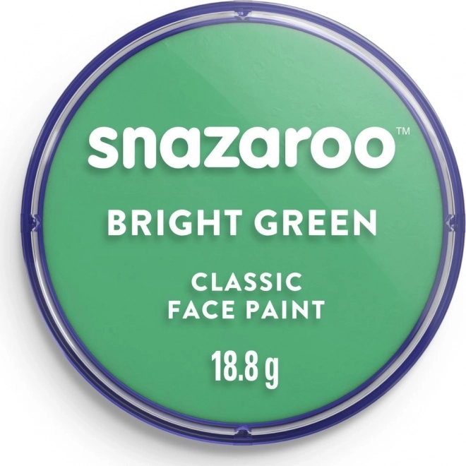 Snazaroo farba na twarz jaskrawa zielona 18 ml