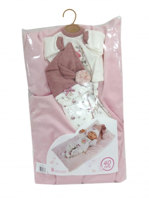 Llorens M738-80 ubranko dla lalek niemowląt NEW BORN rozmiar 40-42 cm